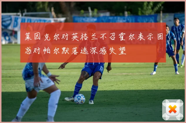 莱因克尔对英格兰不召霍尔表示困惑对帕尔默落选深感失望